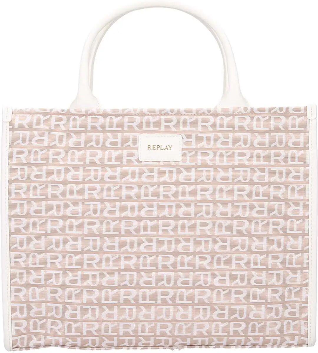 Replay Borsa A Mano Donna Colore Bianco BIANCO 1