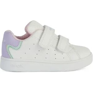 Geox Sneakers Bianche Bambina BIANCO/LILLA 22