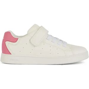 Geox Sneakers Bianche Ragazza BIANCO/FUXIA 28