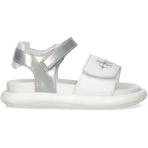 Calvin Klein Sandali Bambina Colore Bianco/argento BIANCO/ARGENTO 28