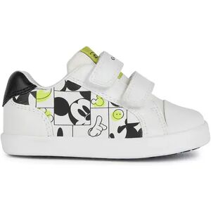 Geox Sneakers Bianche Bambino BIANCO/GIALLO 20