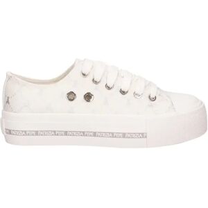 Patrizia Pepe Sneakers Bianche Ragazza BIANCO/ARGENTO 35