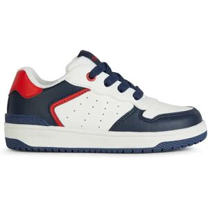 Geox Sneakers Bianche Ragazzo BIANCO/NAVY 28