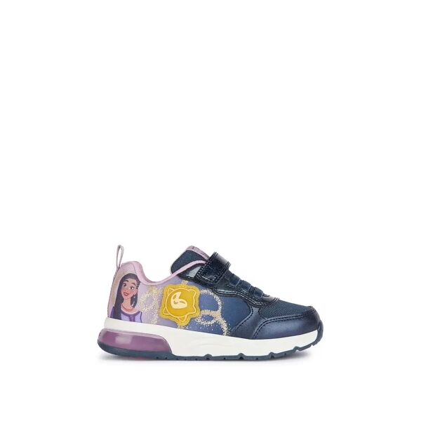 geox sneakers ragazza colore navy/lilla navy/lilla 28