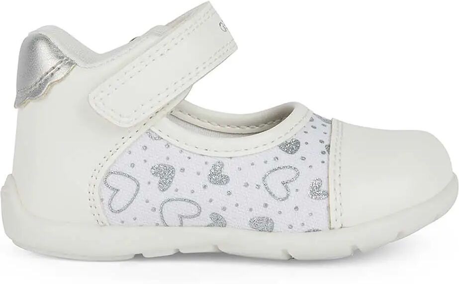 Geox Ballerina Bambina Colore Bianco/argento BIANCO/ARGENTO 19