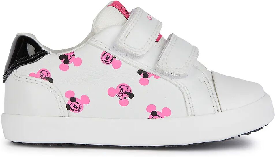 Geox Sneakers Bianche Bambina BIANCO/FUXIA 20