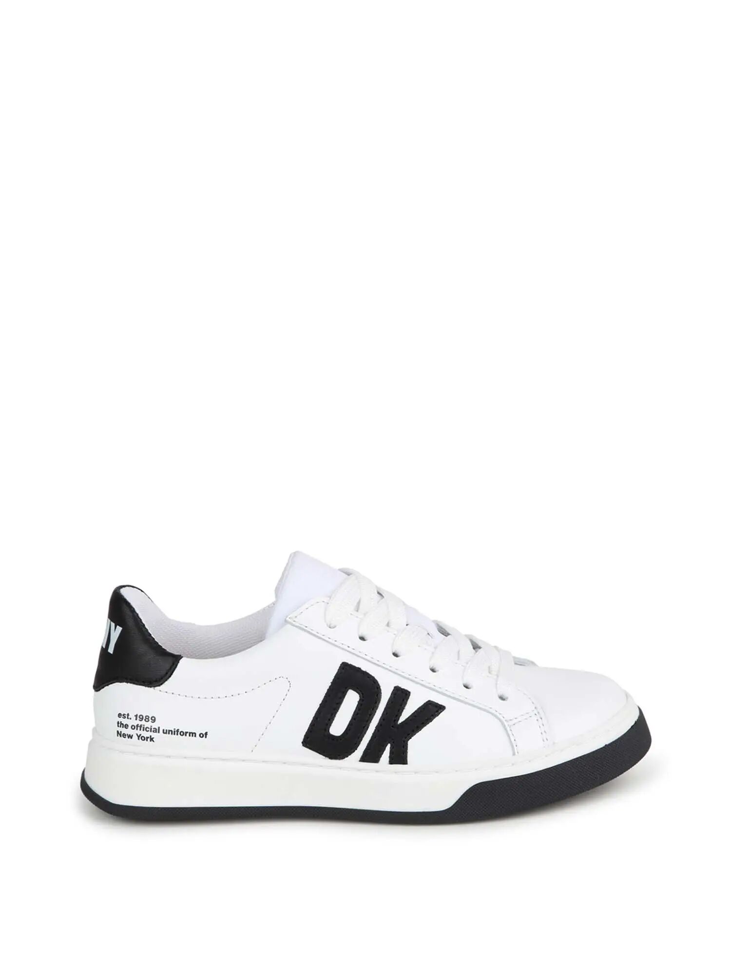 DKNY Sneakers Bianche Unisex Bambino BIANCO 30