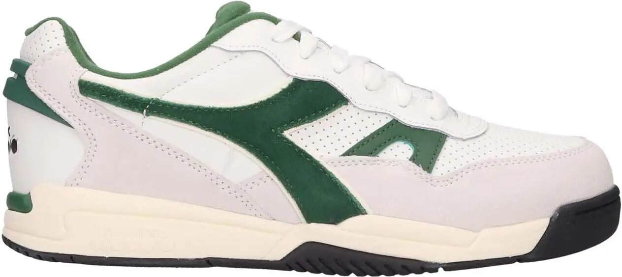 Diadora Sneakers Bianche Uomo BIANCO/VERDE 40