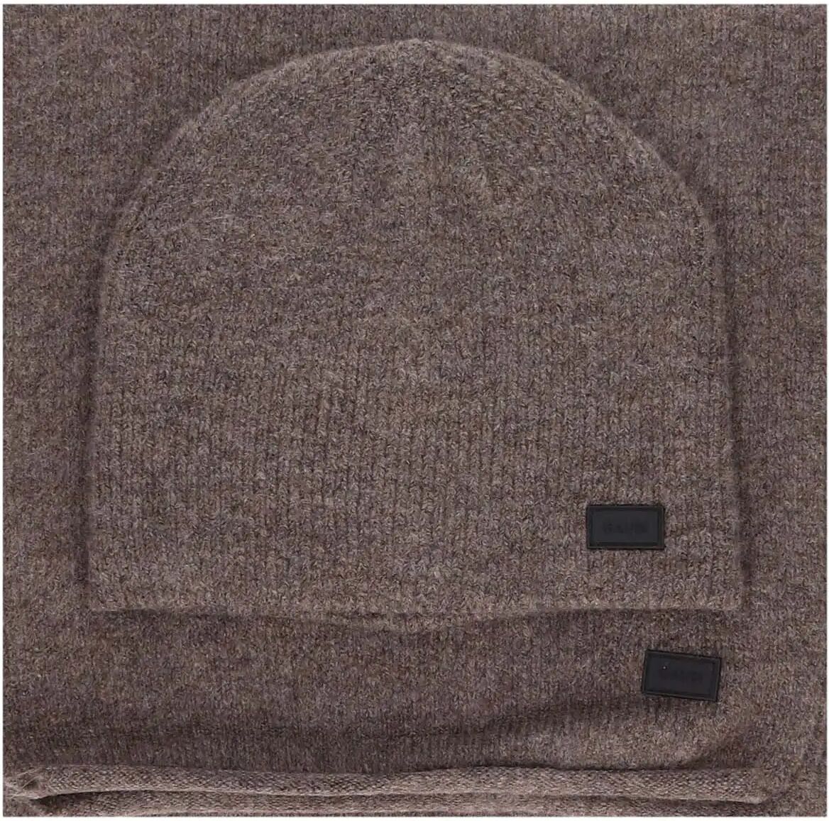 Gaud&igrave; Sciarpa + Cappello Uomo Colore Grigio GRIGIO 1