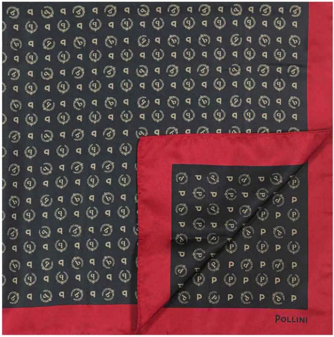 Pollini Foulard Donna Colore Nero/rosso NERO/ROSSO 1