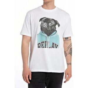 Replay T-shirt Uomo Colore Bianco BIANCO S