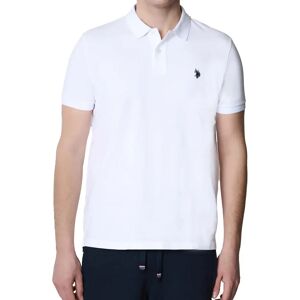 Us Polo Assn. Polo Uomo Colore Bianco BIANCO S