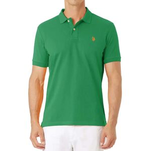 Us Polo Assn. Polo Uomo Colore Verde VERDE S