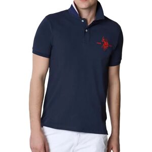 Us Polo Assn. Polo Uomo Colore Blu Scuro BLU SCURO S