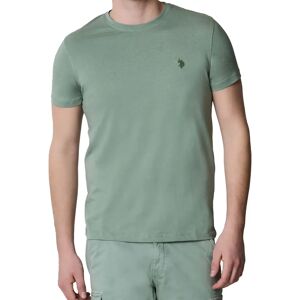 Us Polo Assn. T-shirt Uomo Colore Verde Chiaro VERDE CHIARO S