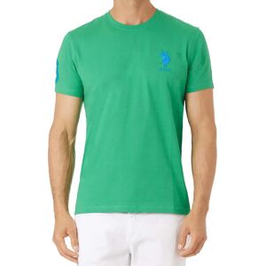 Us Polo Assn. T-shirt Uomo Colore Verde VERDE S