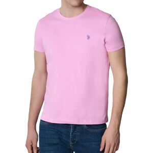 Us Polo Assn. T-shirt Uomo Colore Rosa ROSA S