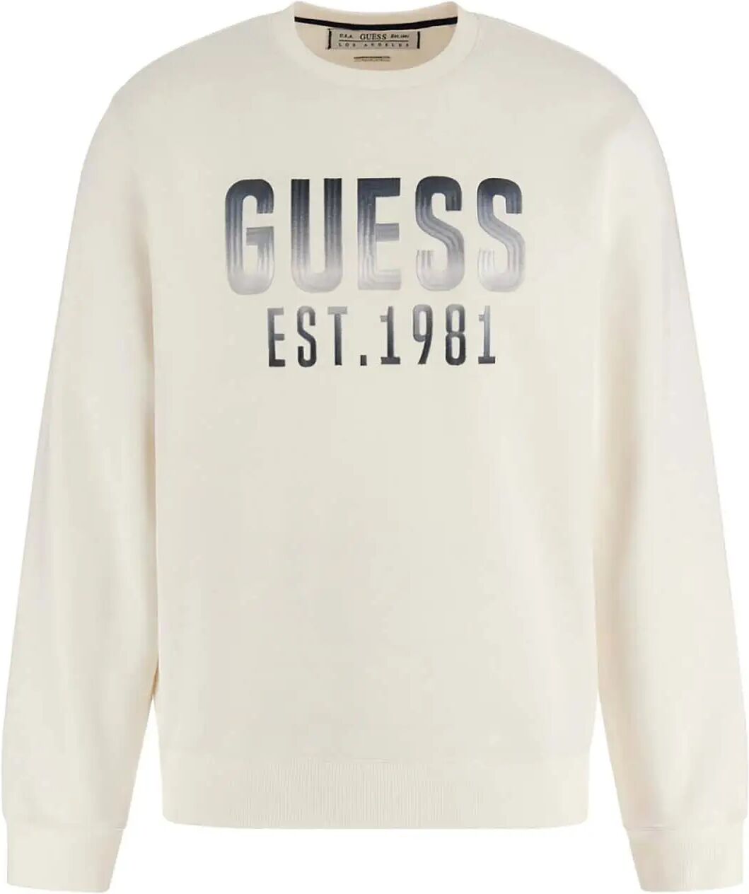 Guess Felpa Uomo Colore Bianco BIANCO XS