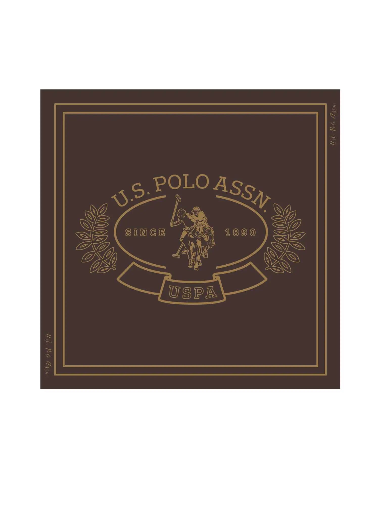 Us Polo Assn. Foulard Uomo Colore Marrone MARRONE 1