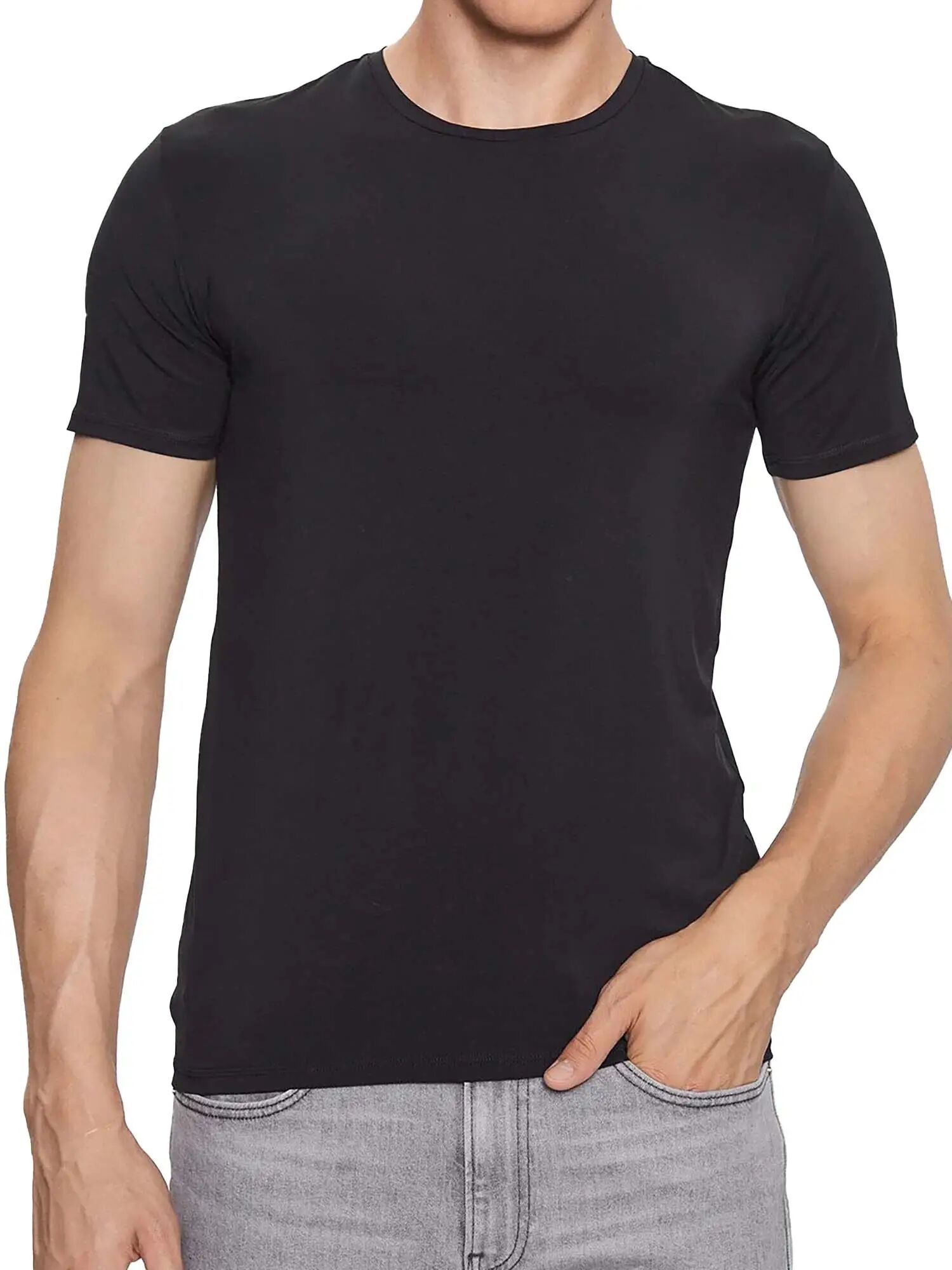 Guess T-shirt Uomo Colore Nero NERO L