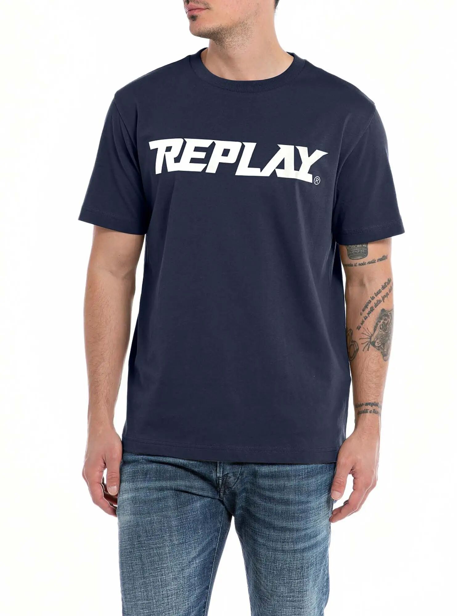 Replay T-shirt Uomo Colore Blu BLU S