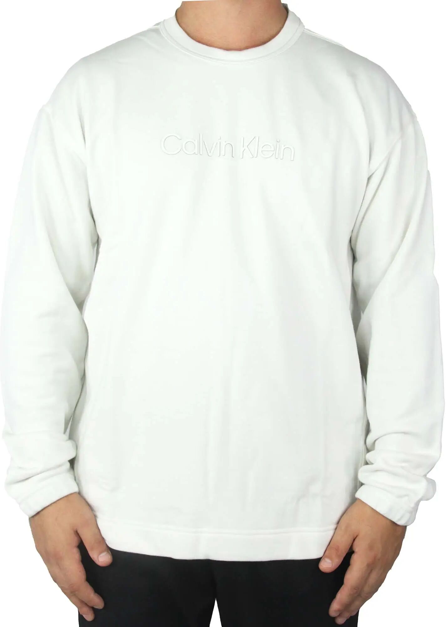 Calvin Klein Maglione Uomo Colore Grigio GRIGIO M