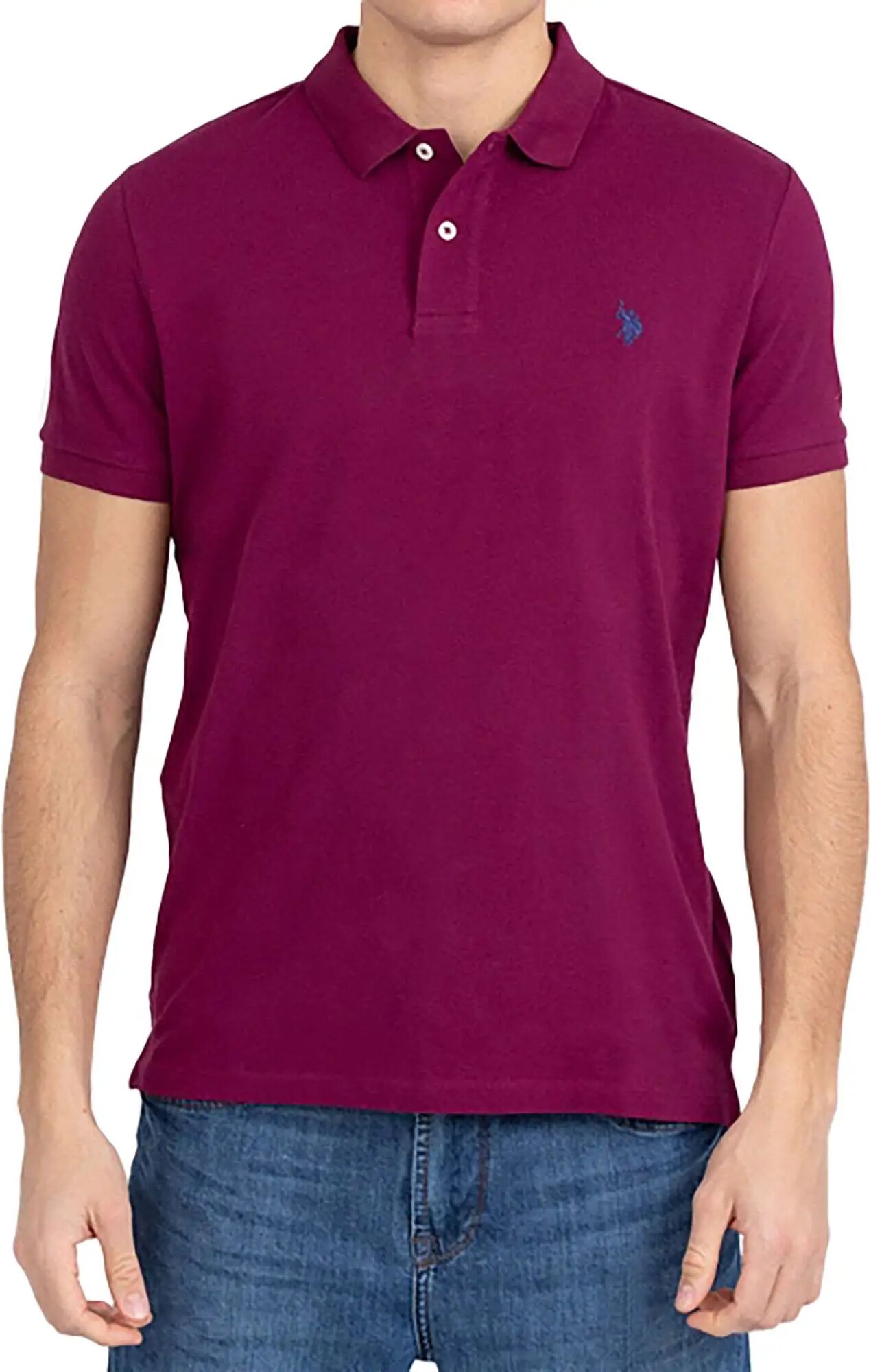 Us Polo Assn. Polo Uomo Colore Viola VIOLA S