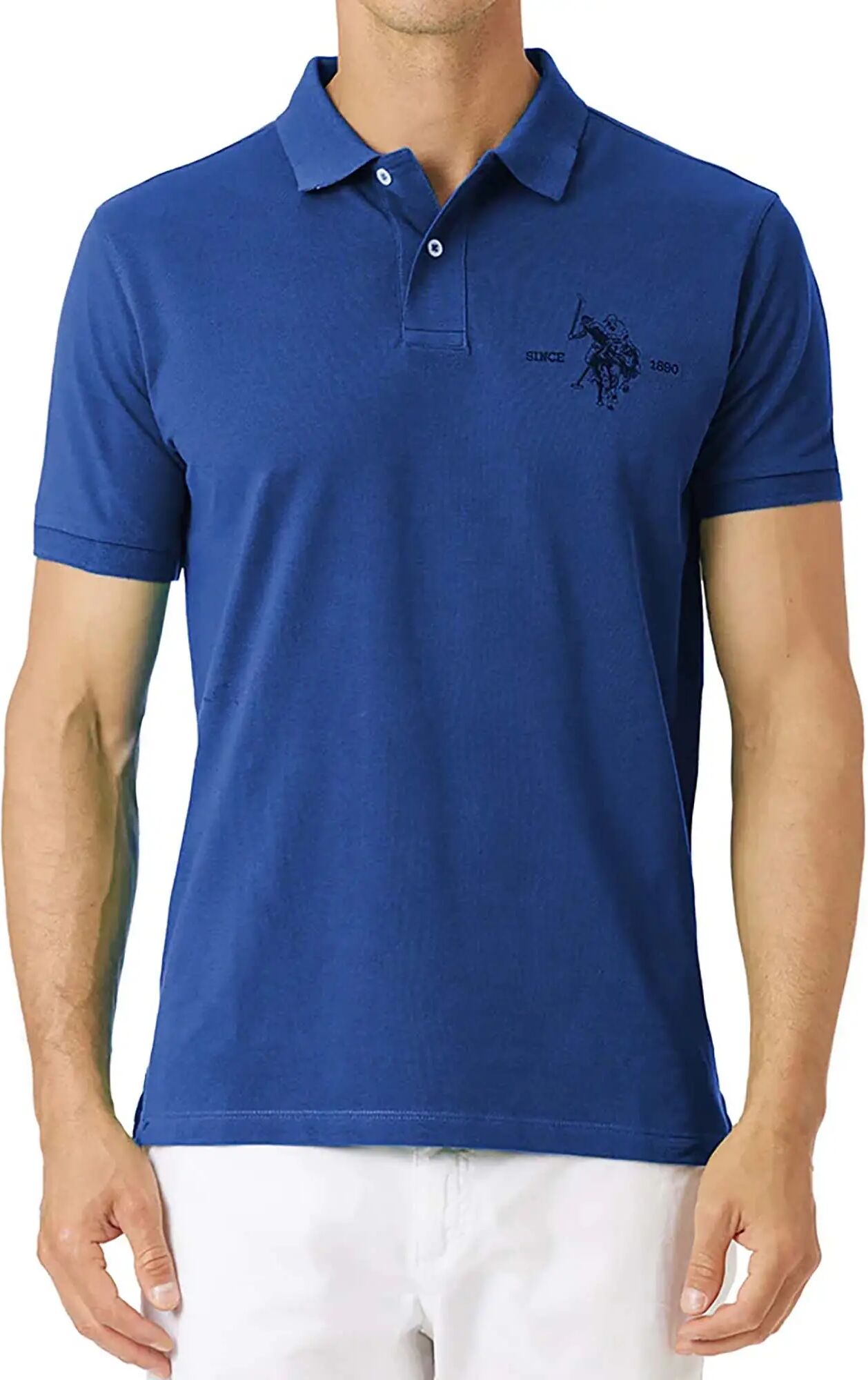 Us Polo Assn. Polo Uomo Colore Blu Chiaro BLU CHIARO S