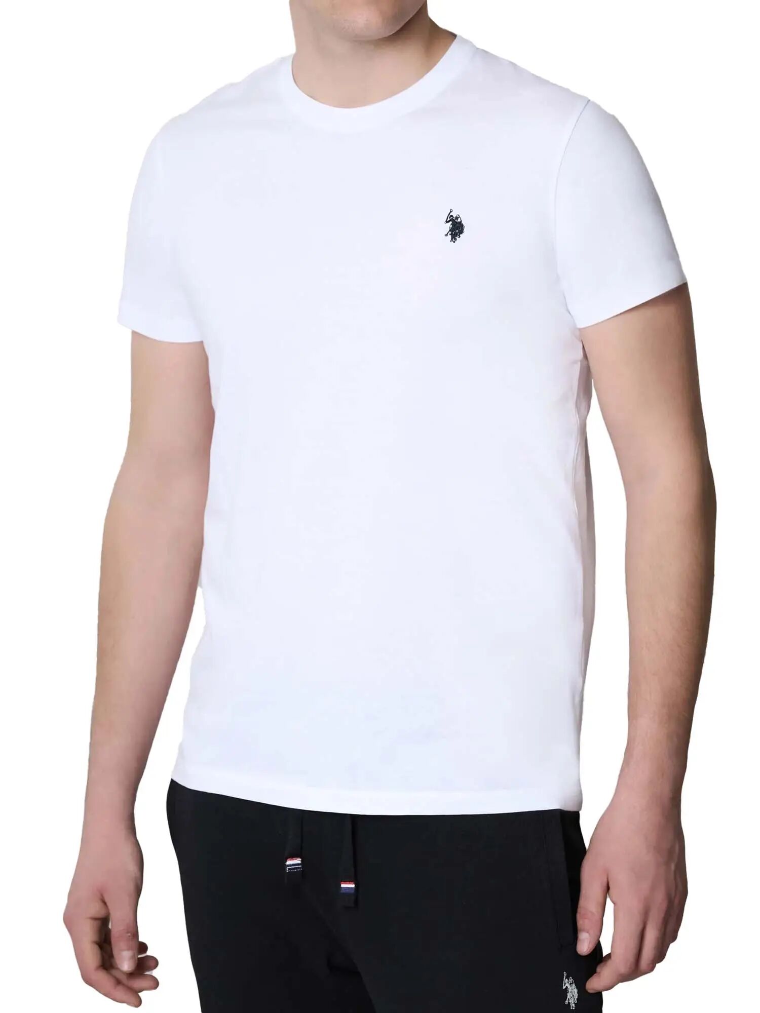 Us Polo Assn. T-shirt Uomo Colore Bianco BIANCO S