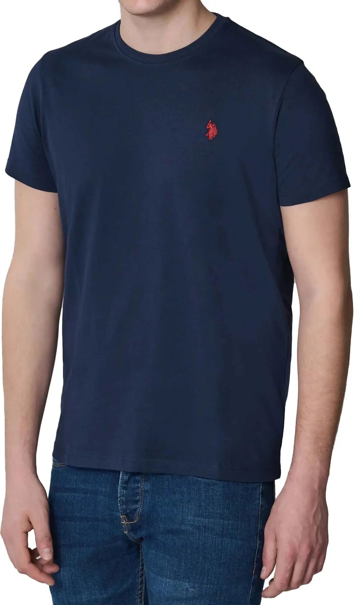 Us Polo Assn. T-shirt Uomo Colore Blu Scuro BLU SCURO S