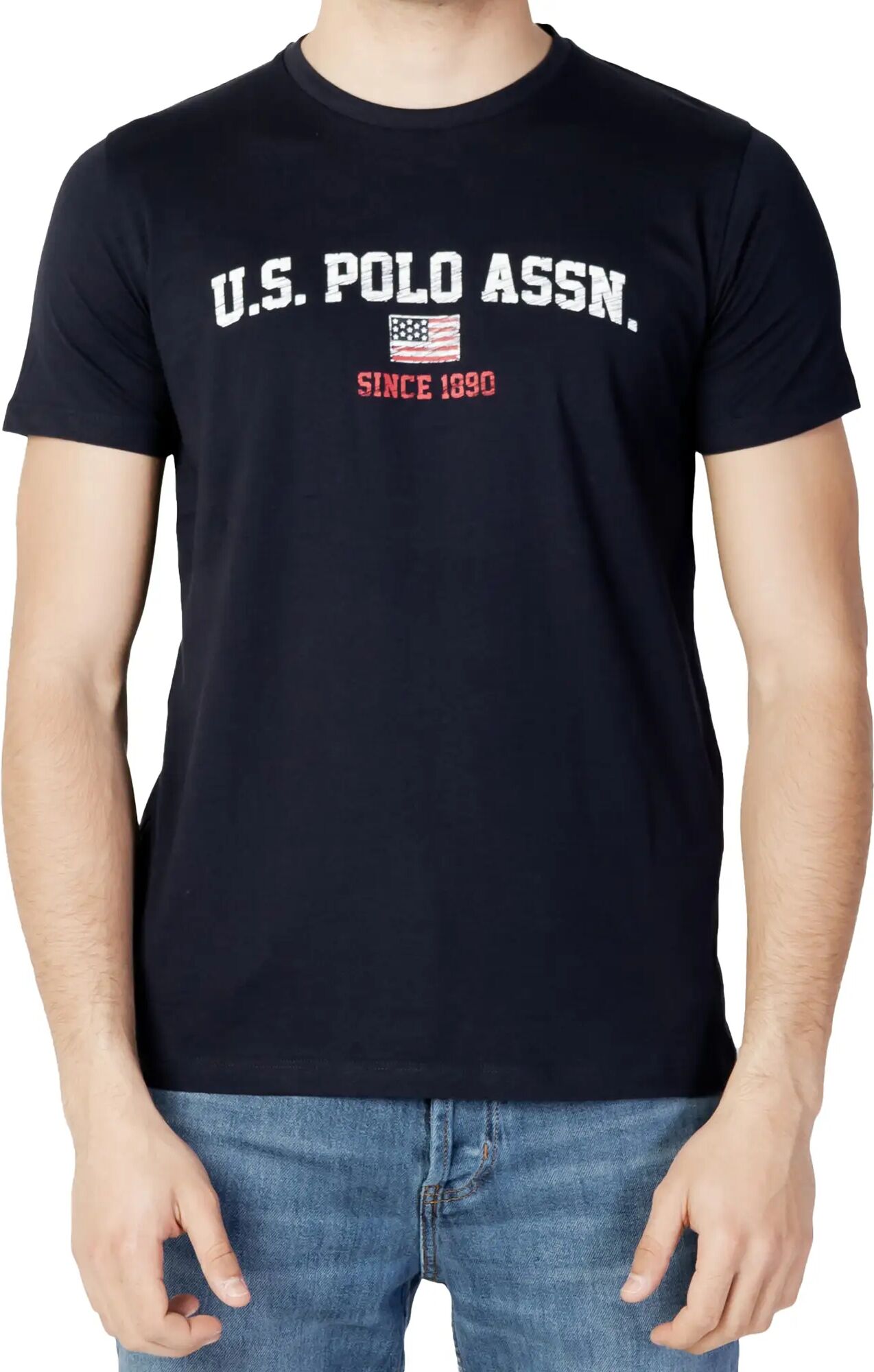 Us Polo Assn. T-shirt Uomo Colore Blu Scuro BLU SCURO S