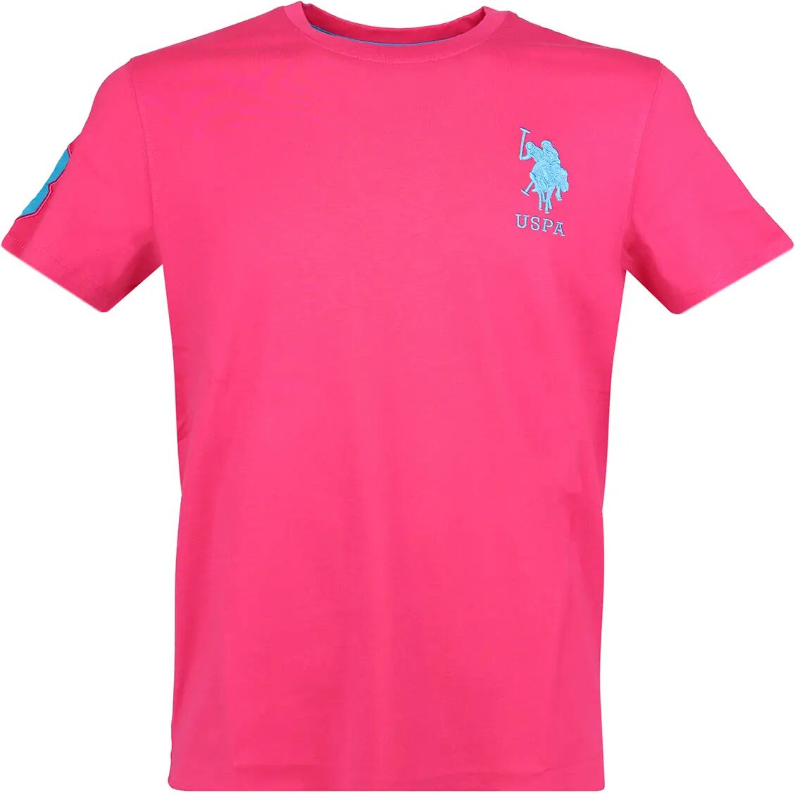 Us Polo Assn. T-shirt Uomo Colore Fuxia FUXIA S