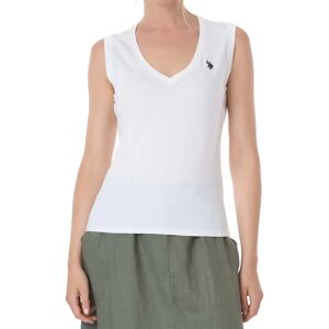 Us Polo Assn. T-shirt Donna Colore Bianco BIANCO XS