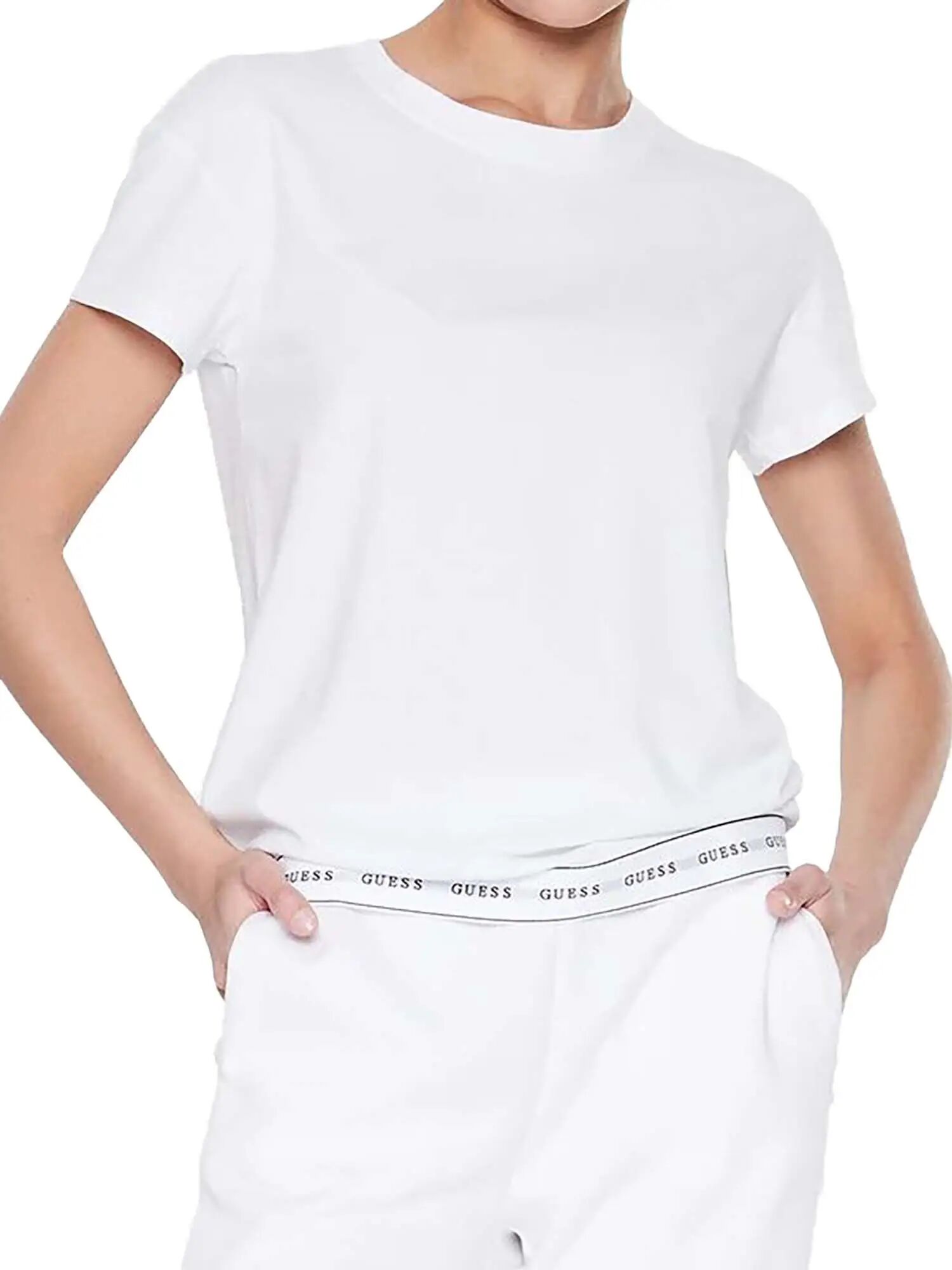 Guess T-shirt Donna Colore Bianco BIANCO M