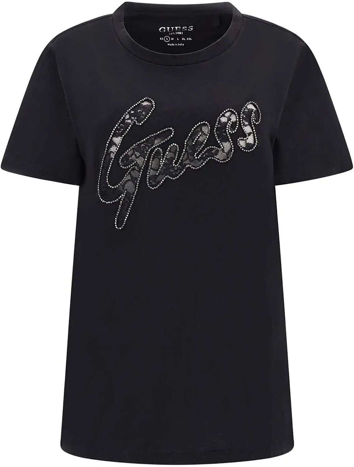 Guess T-shirt Donna Colore Nero NERO XS