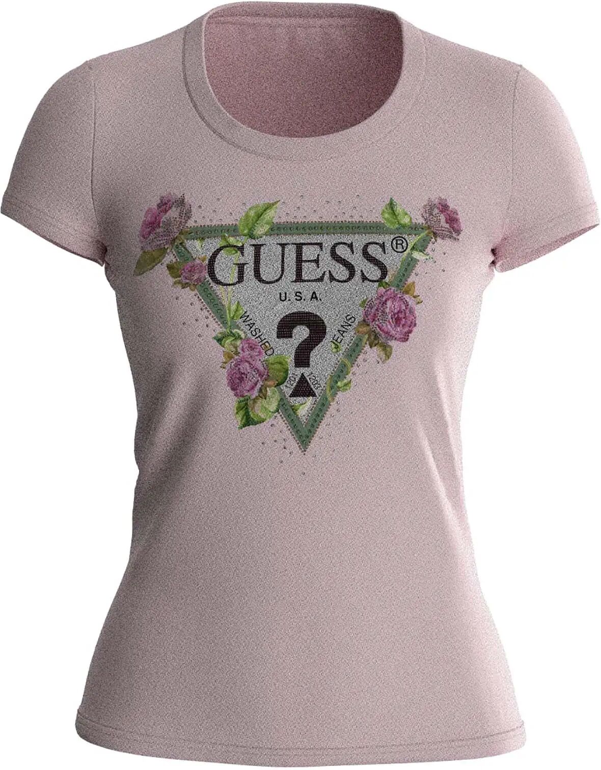 Guess T-shirt Donna Colore Rosa ROSA XS