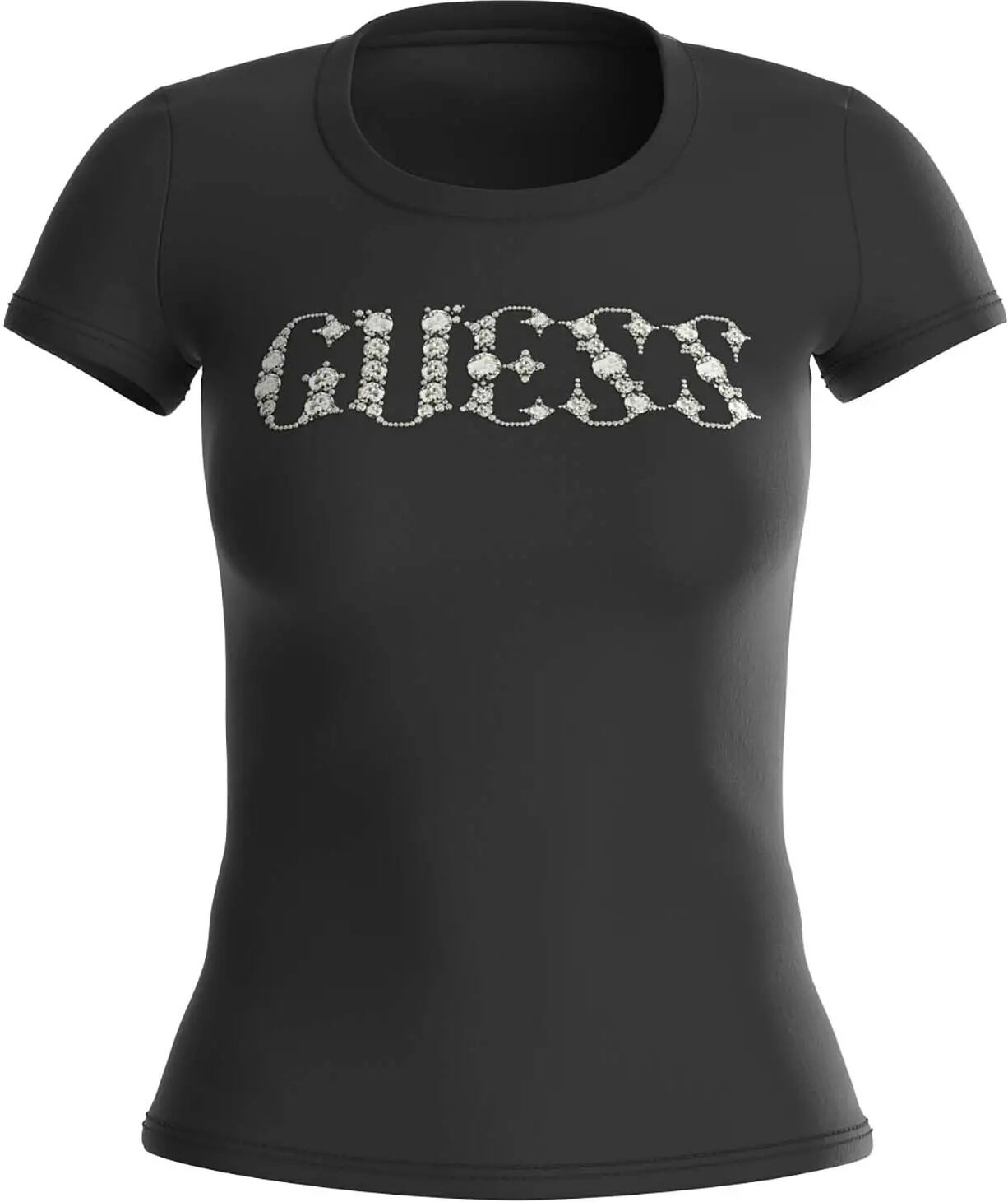 Guess T-shirt Donna Colore Nero NERO XS