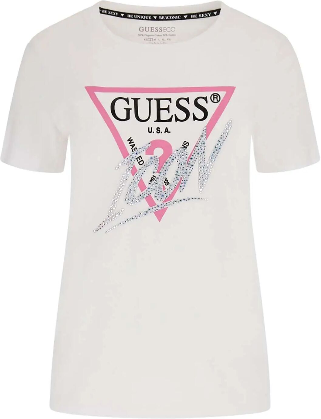 Guess T-shirt Donna Colore Bianco BIANCO XS