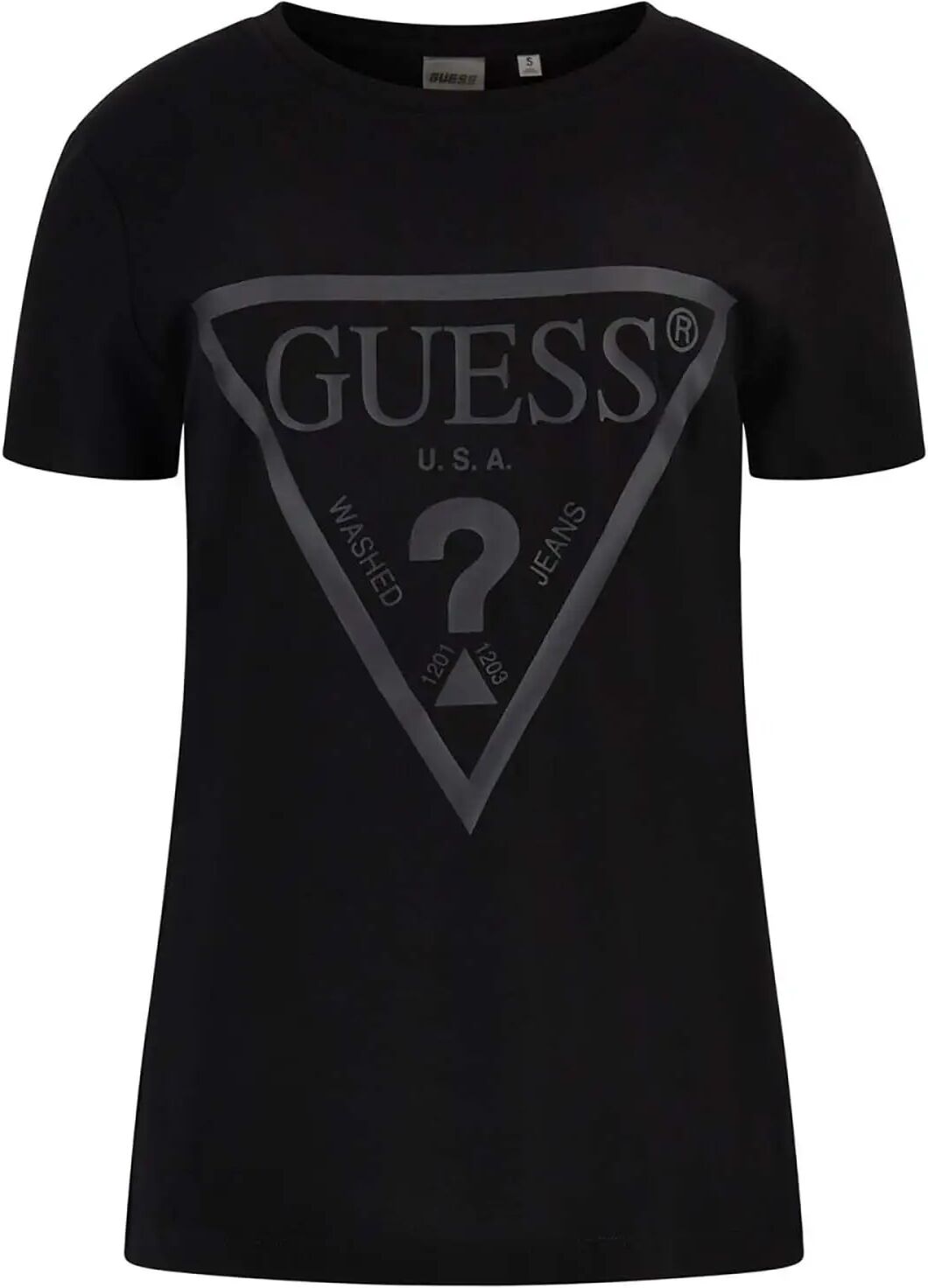 Guess T-shirt Donna Colore Nero NERO XS