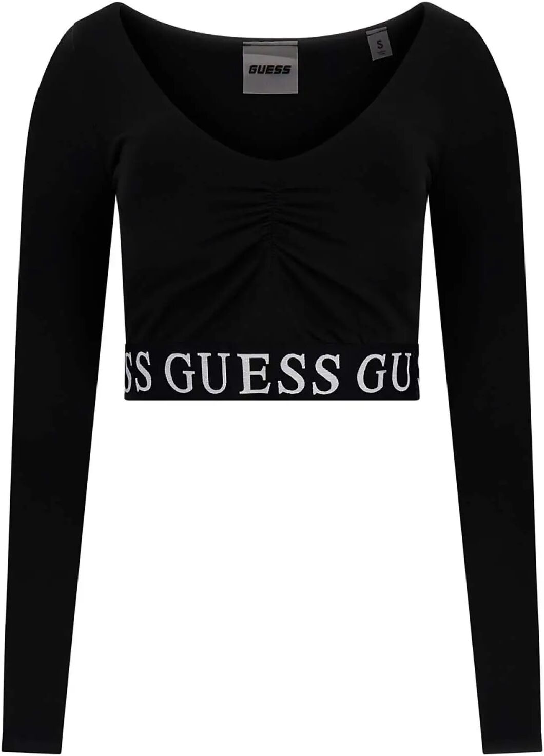 Guess Top Donna Colore Nero NERO S