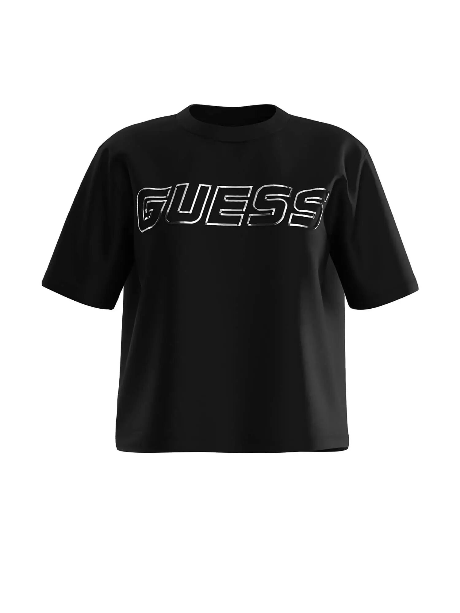 Guess T-shirt Donna Colore Nero NERO S