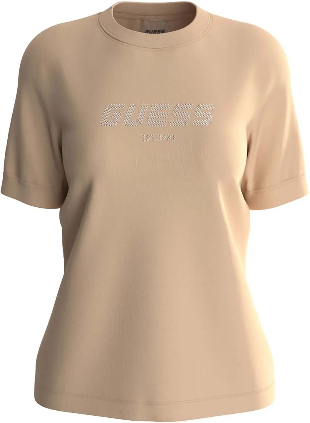 Guess T-shirt Donna Colore Beige BEIGE XS