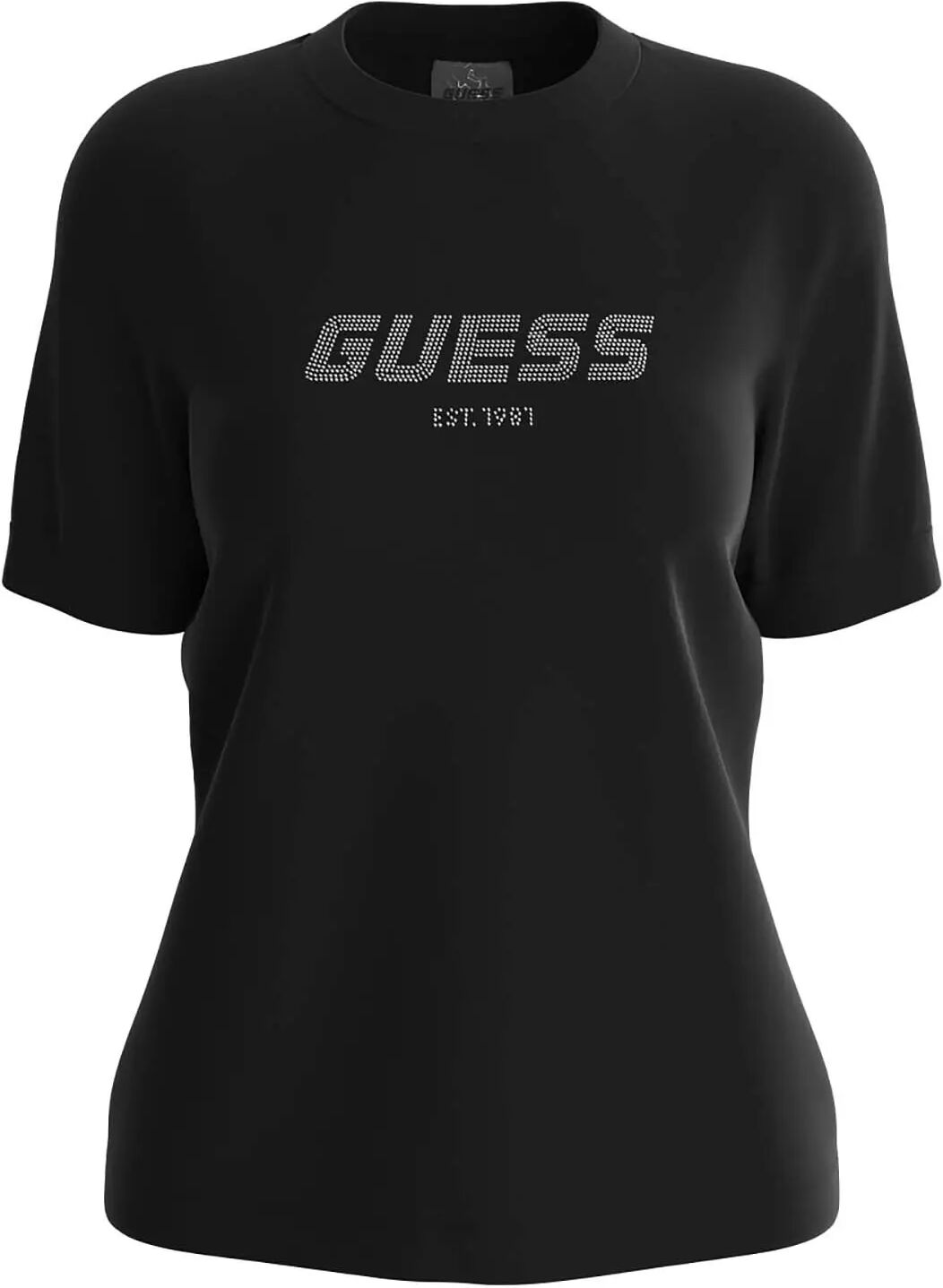 Guess T-shirt Donna Colore Nero NERO S