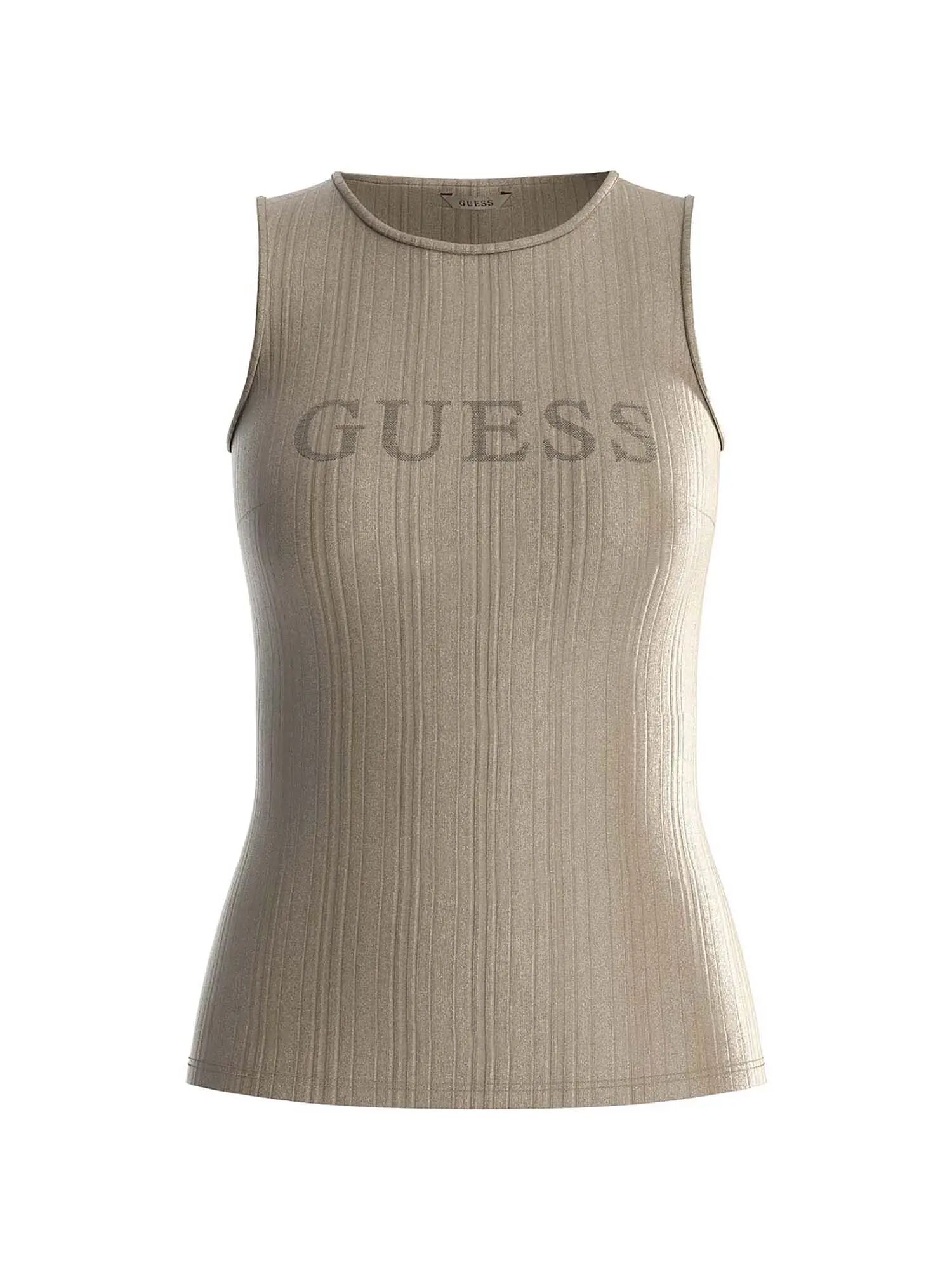 Guess Top Donna Colore Beige BEIGE S
