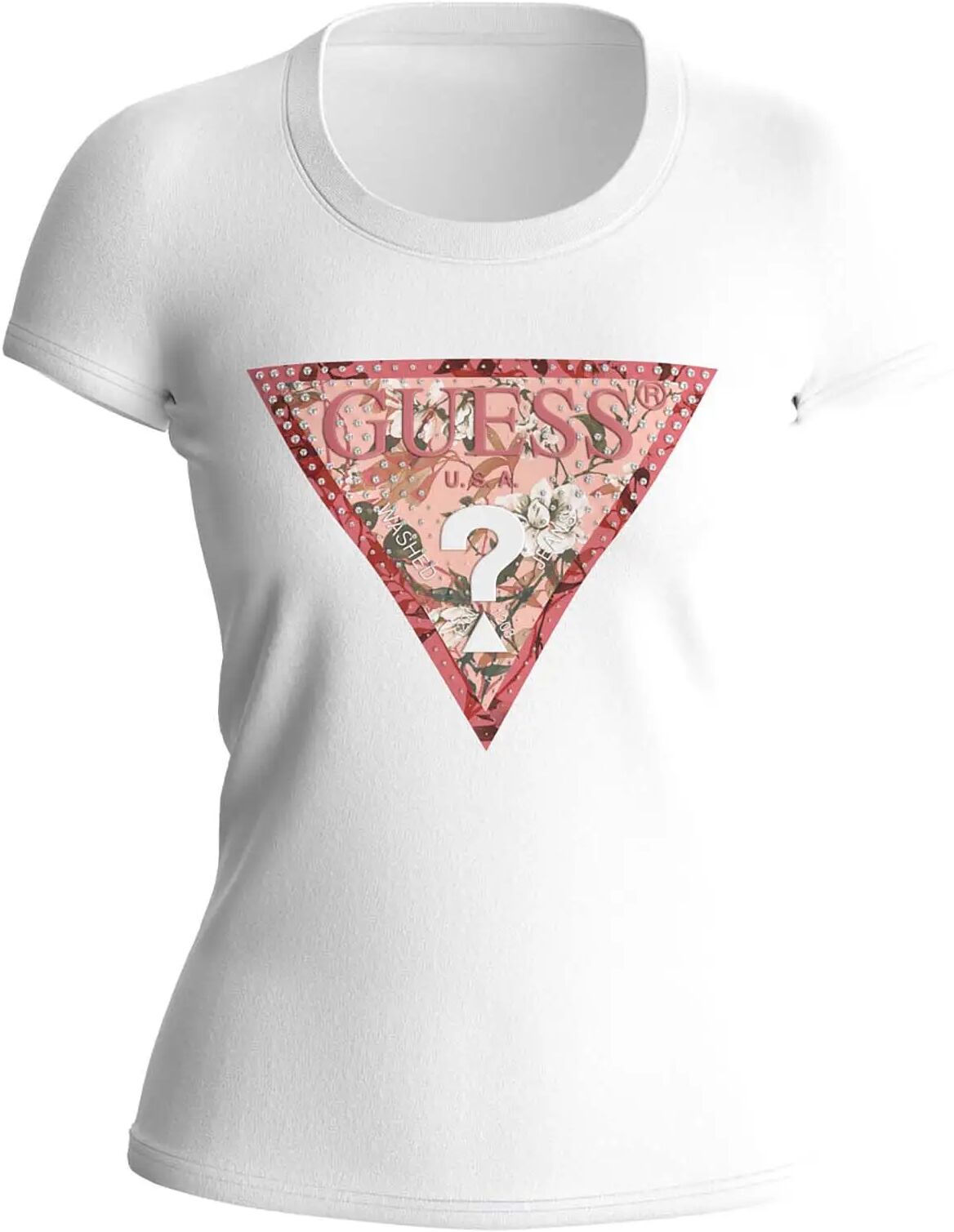 Guess T-shirt Donna Colore Bianco BIANCO S