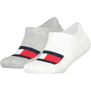 Tommy Hilfiger Calze Unisex Colore Bianco/grigio BIANCO/GRIGIO 35/38