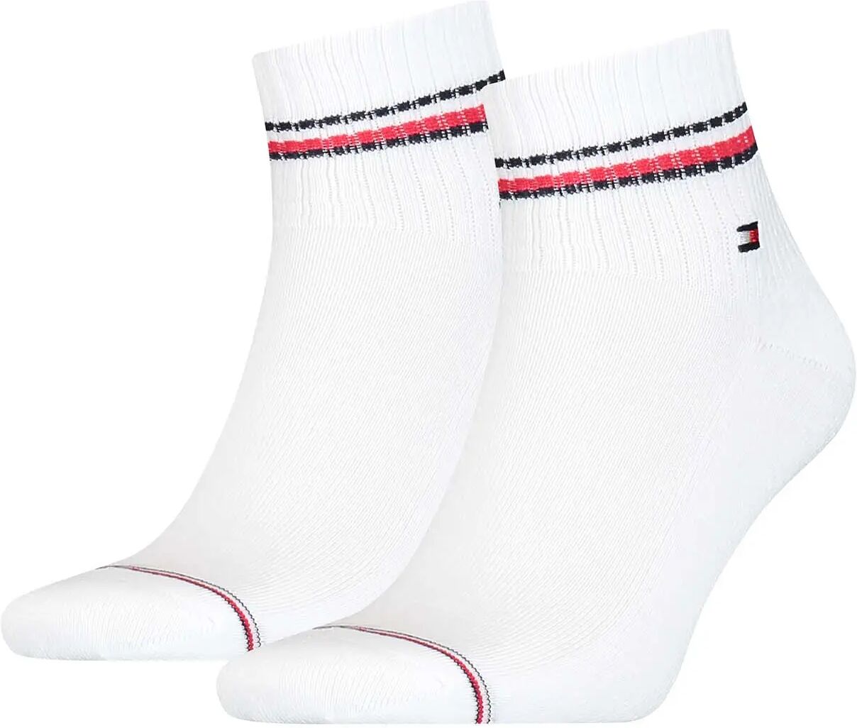 Tommy Hilfiger Calze Unisex Colore Bianco BIANCO 43/46