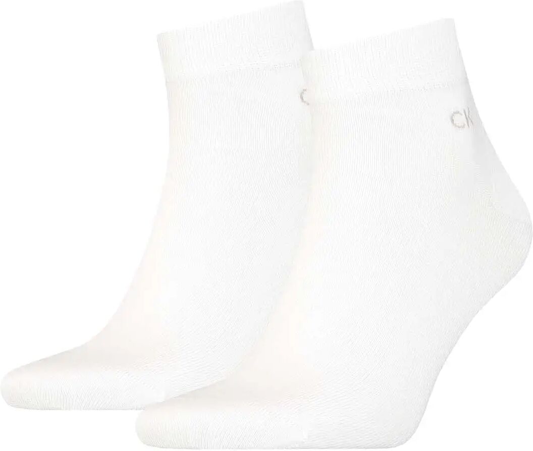 Calvin Klein Calze Unisex Colore Bianco BIANCO 43/46