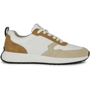 Geox Sneakers Bianche Uomo TAUPE/BIANCO 40