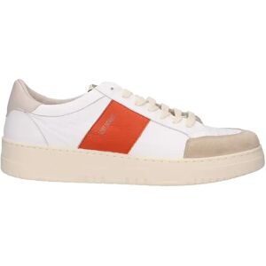 Saint Sneacker's Sneakers Bianche Uomo BIANCO/ARANCIO 42